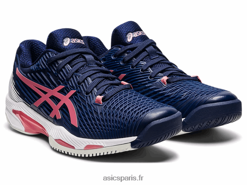 femmes Asics vitesse de solution ff 2 BXL8B23654 caban/rose fumé