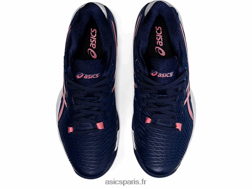 femmes Asics vitesse de solution ff 2 BXL8B23654 caban/rose fumé