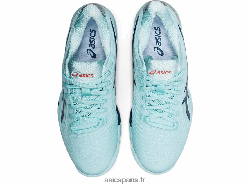 femmes Asics vitesse de solution ff 2 argile BXL8B23600 bleu clair/indigo clair