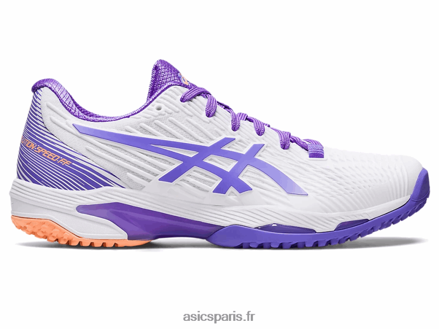 femmes Asics vitesse de solution ff 2 oc BXL8B22567 blanc/améthyste