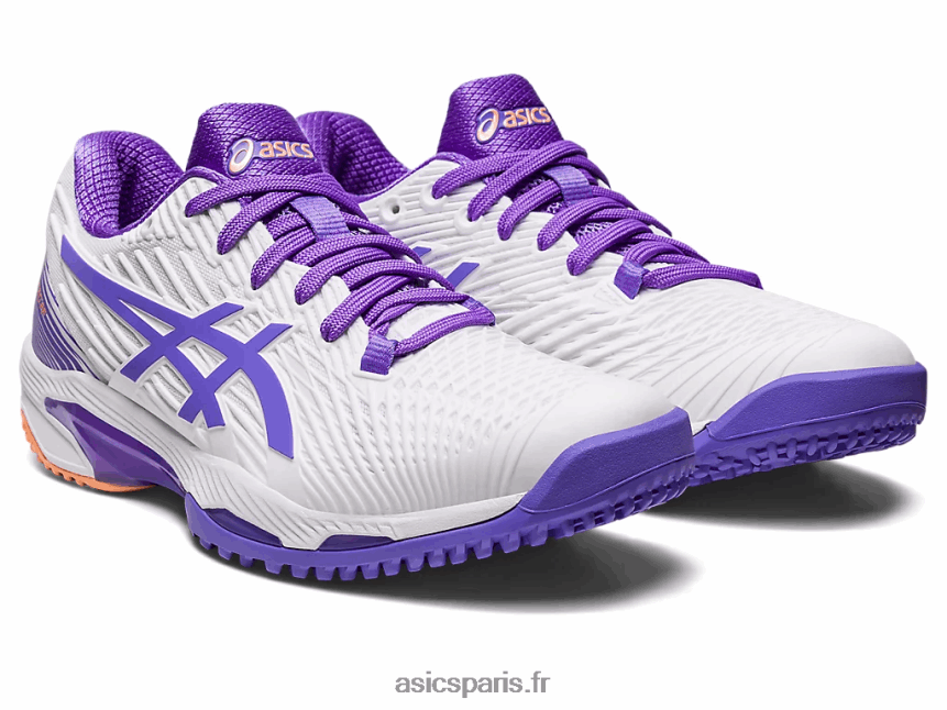 femmes Asics vitesse de solution ff 2 oc BXL8B22567 blanc/améthyste