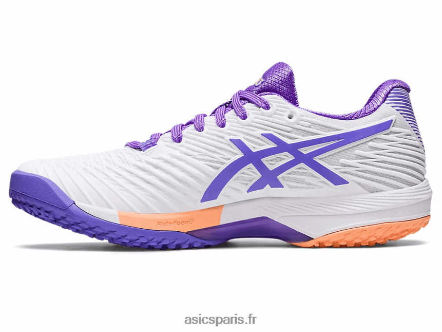 femmes Asics vitesse de solution ff 2 oc BXL8B22567 blanc/améthyste