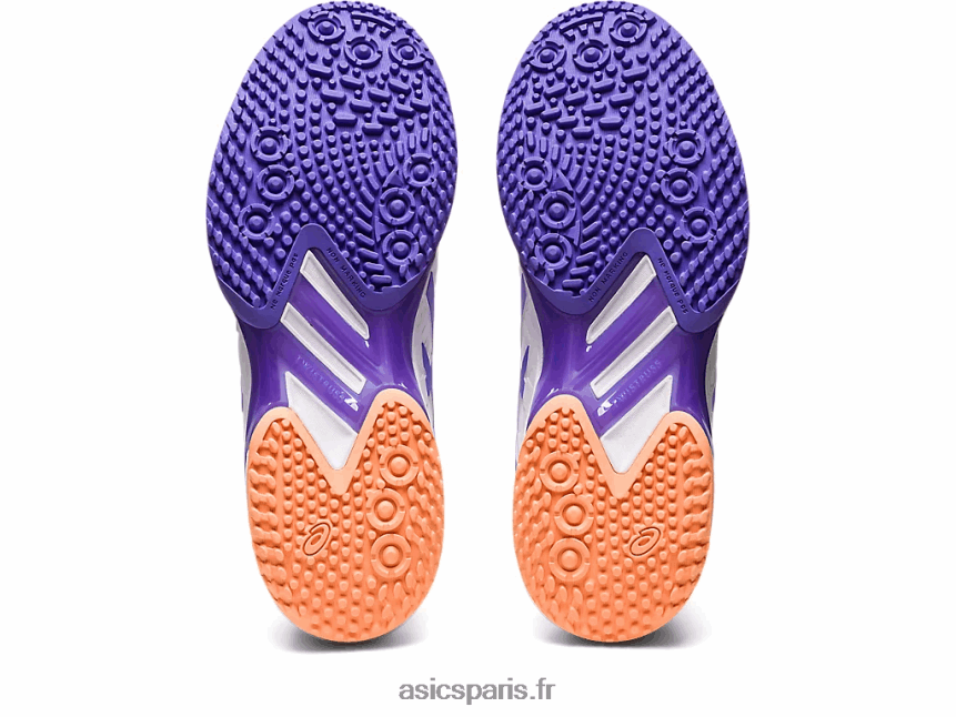 femmes Asics vitesse de solution ff 2 oc BXL8B22567 blanc/améthyste