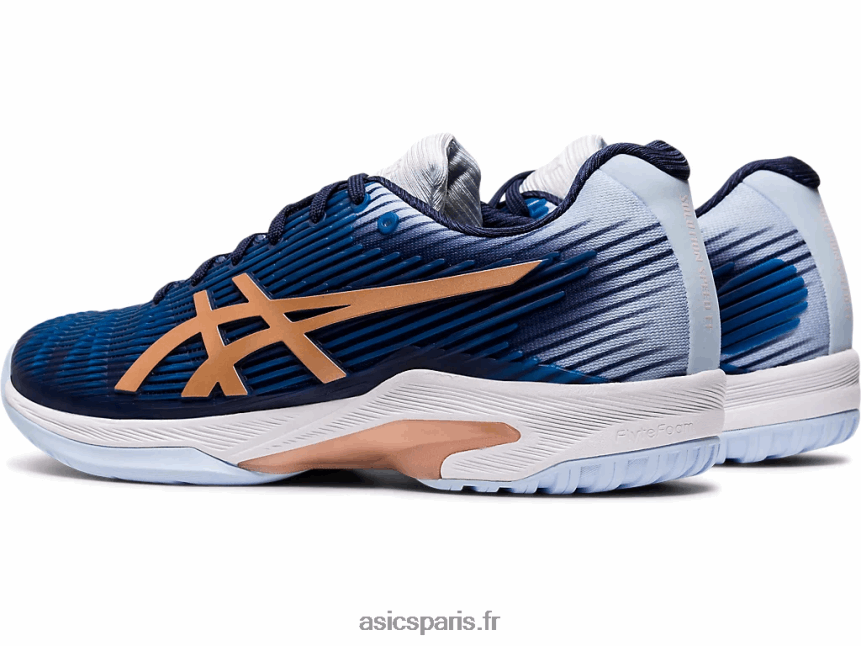 femmes Asics vitesse de solution ff BXL8B24188 caban/or rose