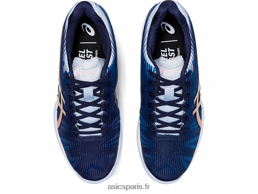 femmes Asics vitesse de solution ff BXL8B24188 caban/or rose