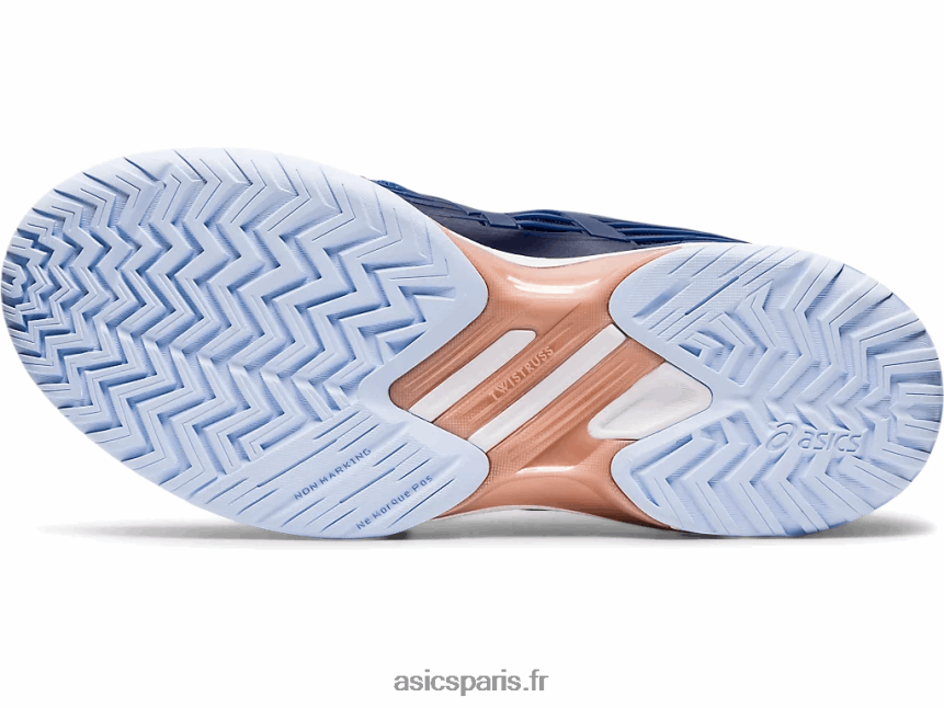 femmes Asics vitesse de solution ff BXL8B24188 caban/or rose