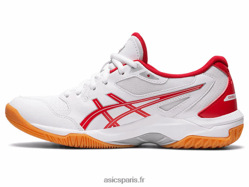 femmes Asics gel-fusée 10 BXL8B23945 blanc/rouge classique