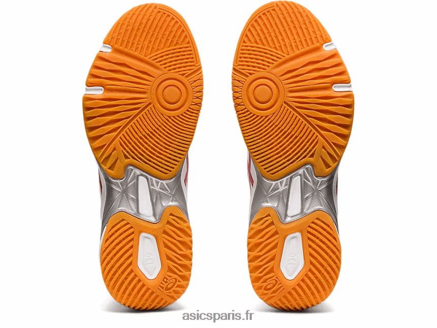 femmes Asics gel-fusée 10 BXL8B23945 blanc/rouge classique