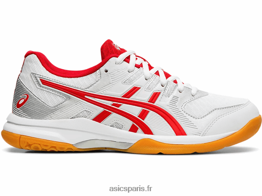 femmes Asics gel-fusée 9 BXL8B24202 blanc/rouge classique