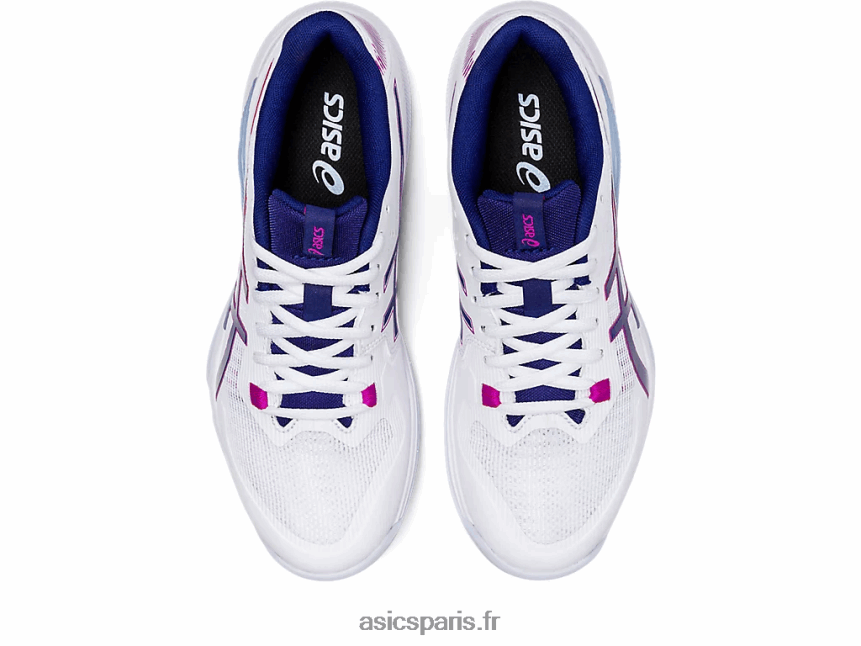 femmes Asics gel-tactique BXL8B23093 blanc/bleu de plongée