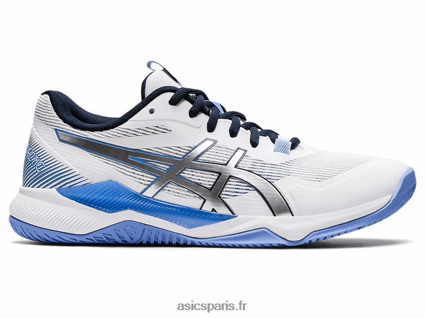 femmes Asics gel-tactique BXL8B23591 blanc/bleu pervenche