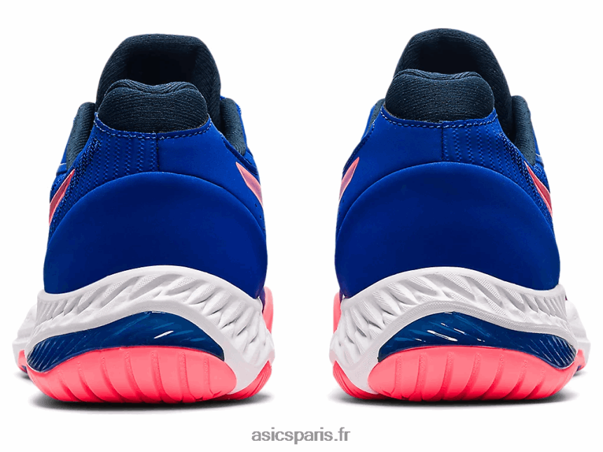 femmes Asics netburner balistique ff 2 BXL8B22356 bleu lapis lazuli/corail flamboyant