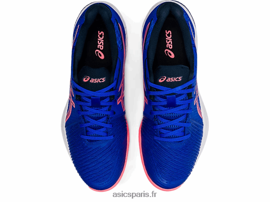 femmes Asics netburner balistique ff 2 BXL8B22356 bleu lapis lazuli/corail flamboyant