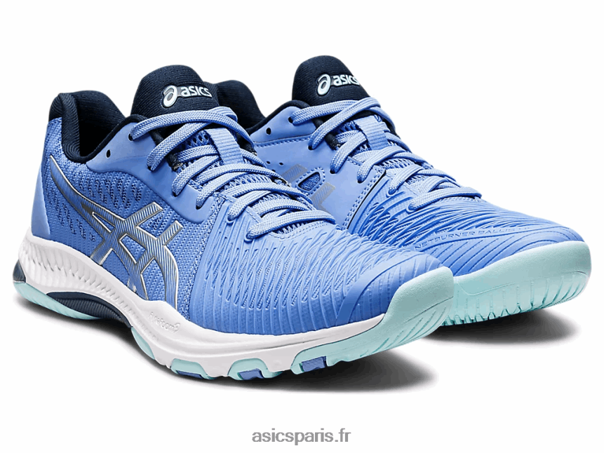 femmes Asics netburner balistique ff 2 BXL8B23606 bleu pervenche/argent pur