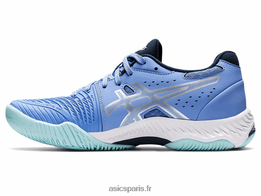 femmes Asics netburner balistique ff 2 BXL8B23606 bleu pervenche/argent pur