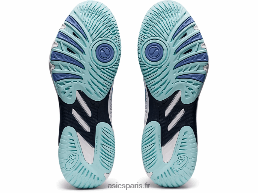femmes Asics netburner balistique ff 2 BXL8B23606 bleu pervenche/argent pur