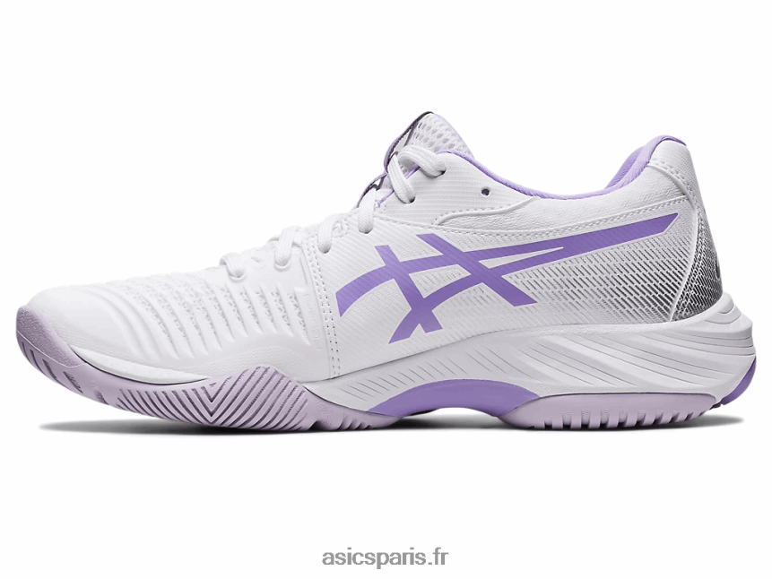 femmes Asics netburner balistique ff 3 BXL8B22580 blanc/violet numérique