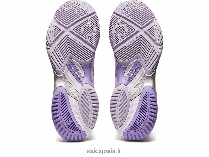 femmes Asics netburner balistique ff 3 BXL8B22580 blanc/violet numérique