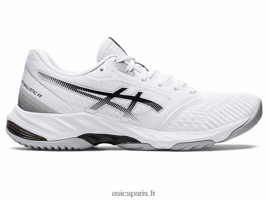 femmes Asics netburner balistique ff 3 BXL8B23090 blanc noir