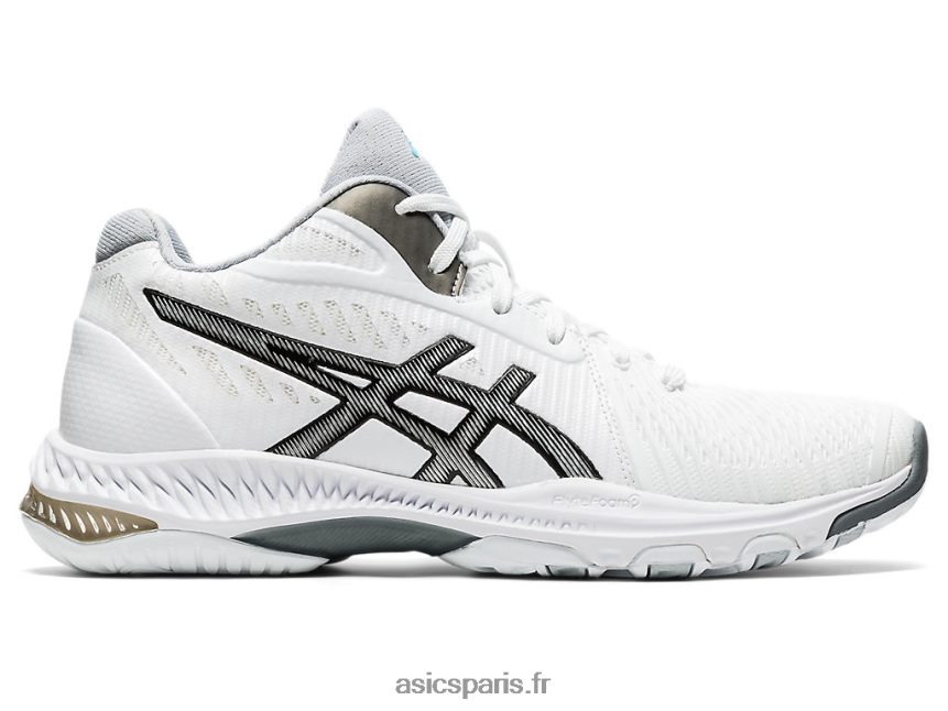 femmes Asics netburner balistique ff mt 2 BXL8B23906 blanc noir