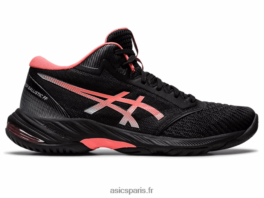 femmes Asics netburner balistique ff mt 3 BXL8B22549 noir/papaye