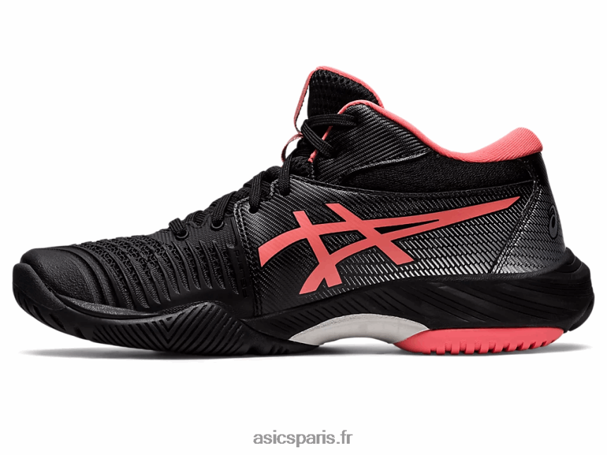 femmes Asics netburner balistique ff mt 3 BXL8B22549 noir/papaye
