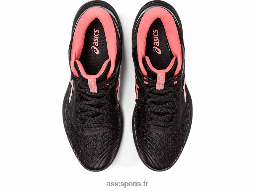 femmes Asics netburner balistique ff mt 3 BXL8B22549 noir/papaye