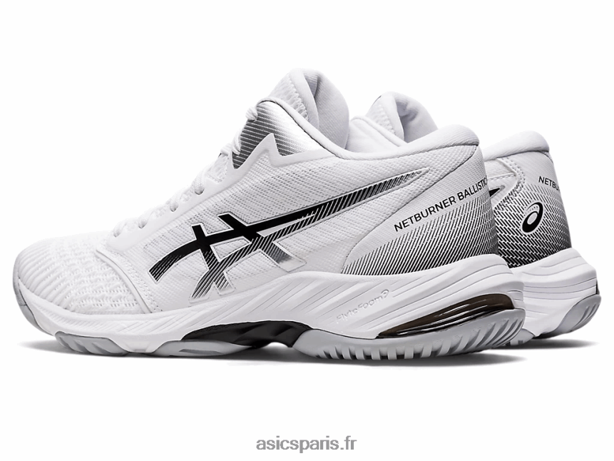 femmes Asics netburner balistique ff mt 3 BXL8B23049 blanc noir