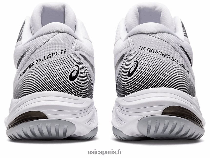 femmes Asics netburner balistique ff mt 3 BXL8B23049 blanc noir