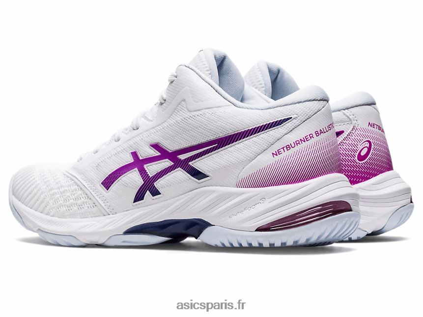 femmes Asics netburner balistique ff mt 3 BXL8B23100 blanc/orchidée