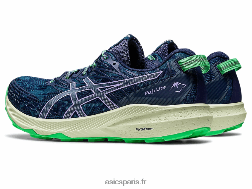 femmes Asics fuji lite 3 BXL8B22639 sarcelle d\'encre/violet numérique