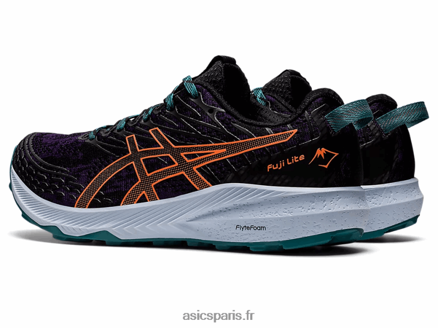 femmes Asics fuji lite 3 BXL8B22697 teinte de nuit/orange nova