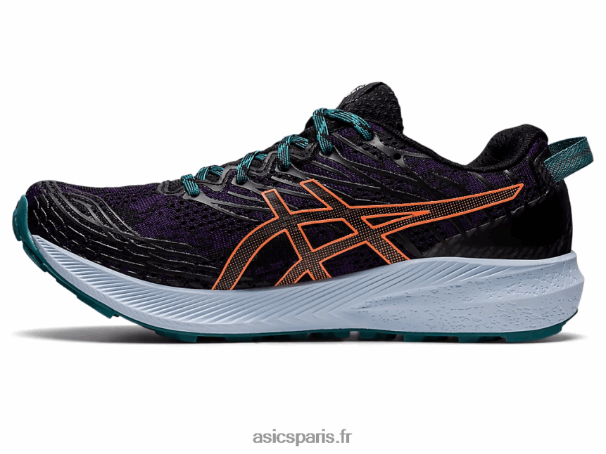 femmes Asics fuji lite 3 BXL8B22697 teinte de nuit/orange nova