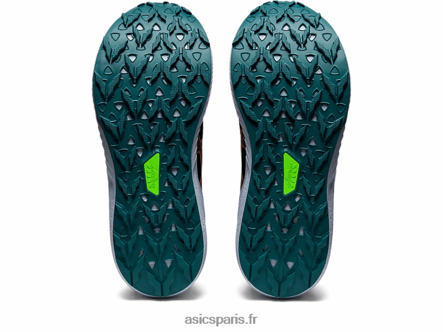 femmes Asics fuji lite 3 BXL8B22697 teinte de nuit/orange nova