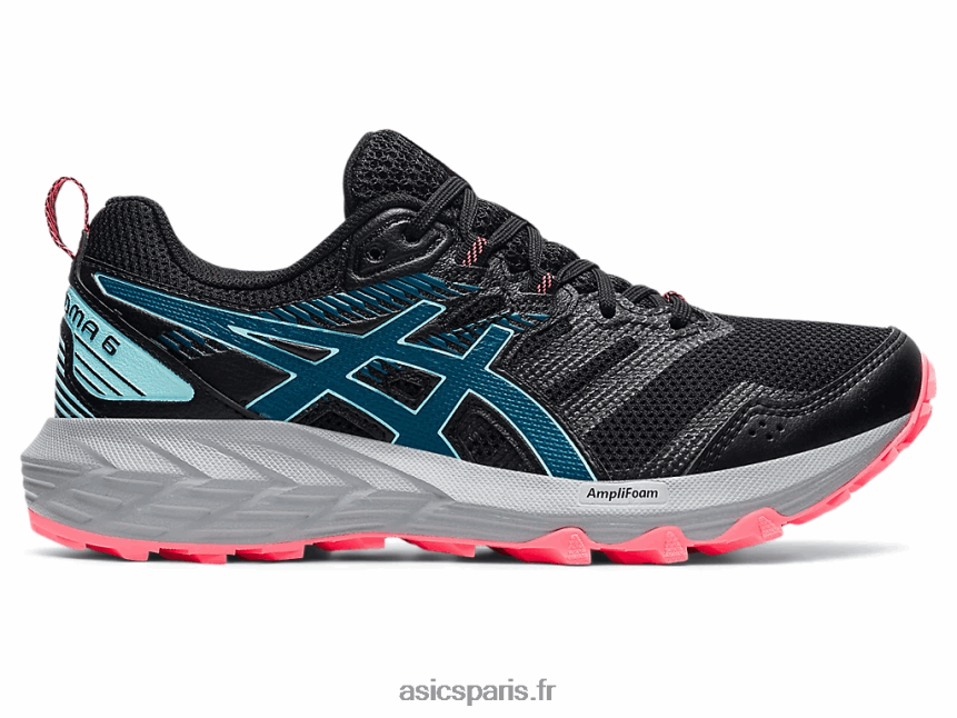 femmes Asics gel-sonoma 6 BXL8B23748 noir/sarcelle d'eau profonde