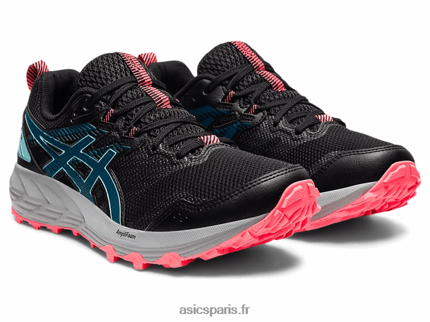 femmes Asics gel-sonoma 6 BXL8B23748 noir/sarcelle d\'eau profonde