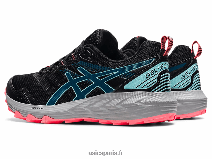 femmes Asics gel-sonoma 6 BXL8B23748 noir/sarcelle d\'eau profonde