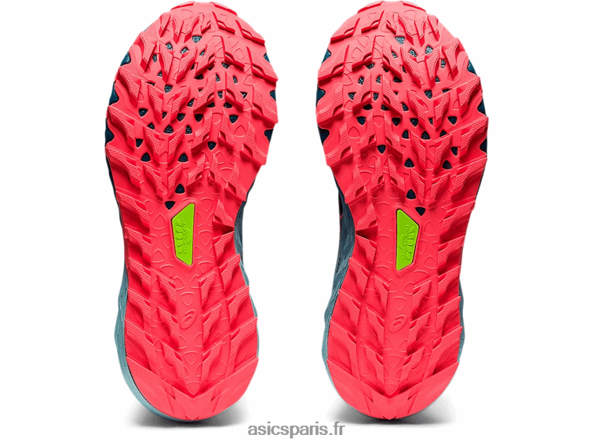 femmes Asics gel-trabuco 9 BXL8B23888 noir/corail flamboyant