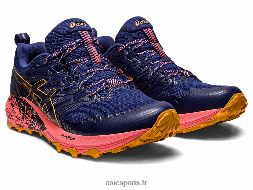 femmes Asics gel-trabuco terra BXL8B22636 bleu indigo/tempête de sable