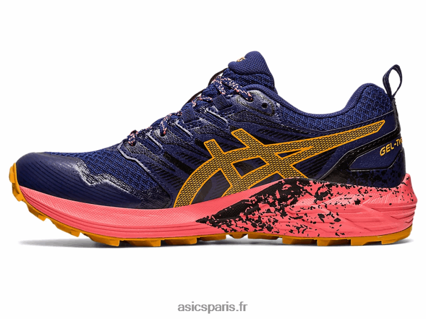 femmes Asics gel-trabuco terra BXL8B22636 bleu indigo/tempête de sable