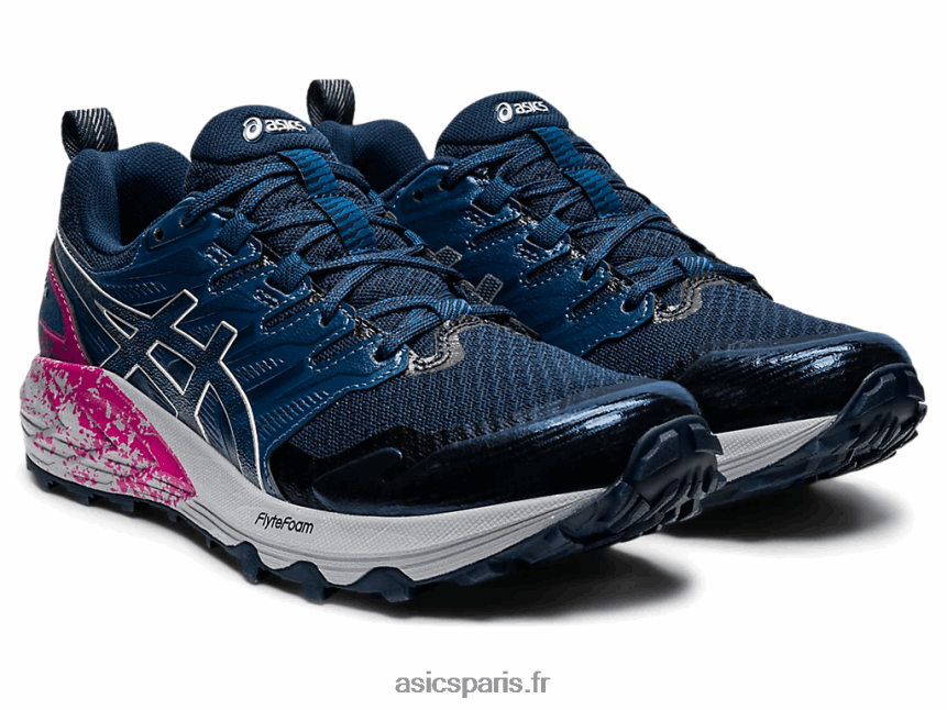 femmes Asics gel-trabuco terra BXL8B23570 bleu français/argent pur