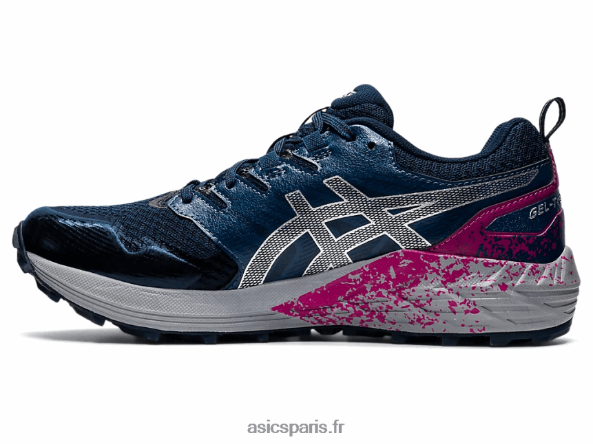 femmes Asics gel-trabuco terra BXL8B23570 bleu français/argent pur