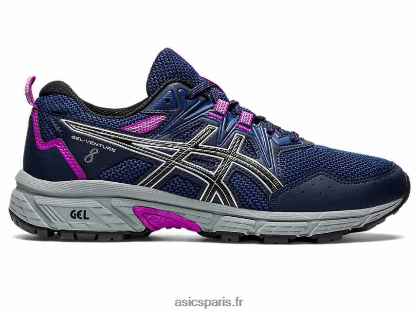 femmes Asics gel-venture 8 BXL8B22981 minuit/argent pur