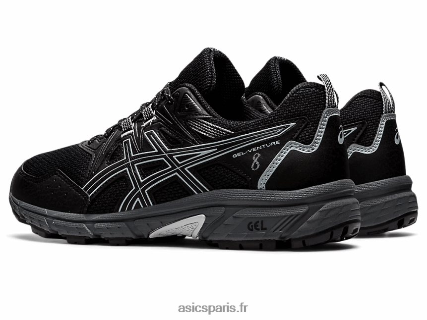 femmes Asics gel-venture 8 BXL8B23475 noir/gris piémont