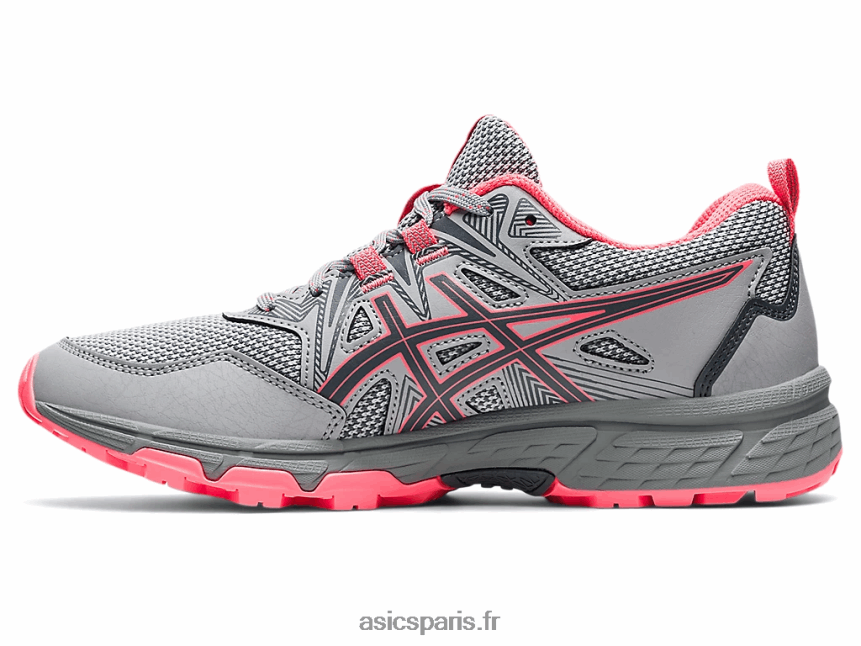 femmes Asics gel-venture 8 BXL8B23611 gris piémont/corail flamboyant