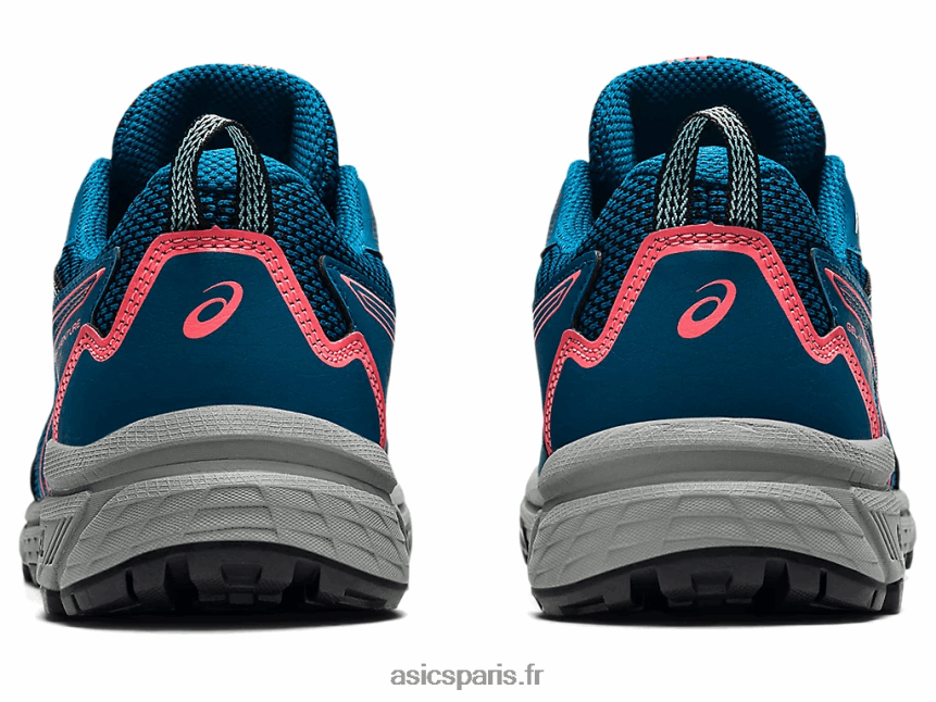 femmes Asics gel-venture 8 BXL8B23612 sarcelle d\'eau profonde/corail flamboyant