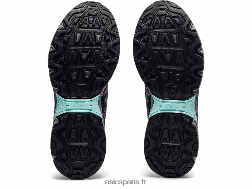 femmes Asics gel-venture 8 BXL8B23612 sarcelle d\'eau profonde/corail flamboyant