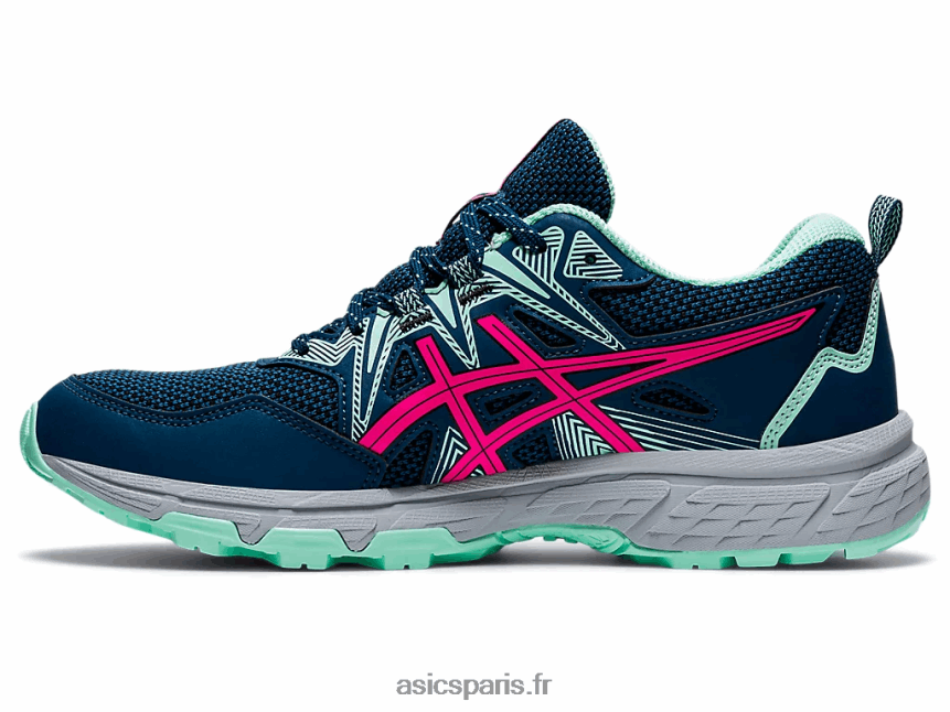 femmes Asics gel-venture 8(d) BXL8B23559 mako bleu/rose glo