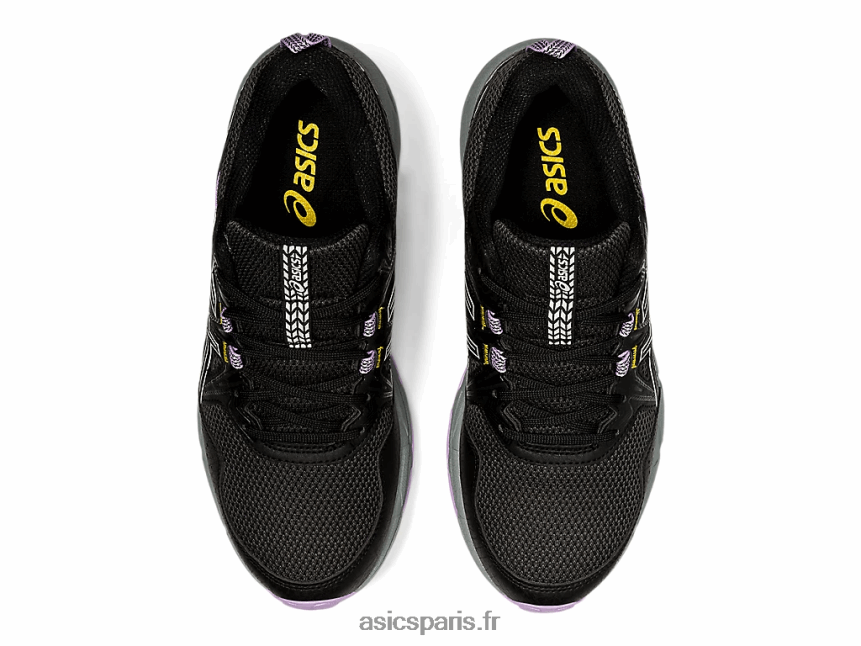 femmes Asics gel-venture 8 de large BXL8B23354 noir/ivoire