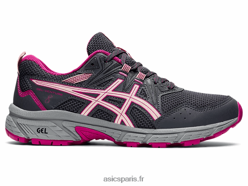 femmes Asics gel-venture 8 de large BXL8B23534 gris porteur/brise